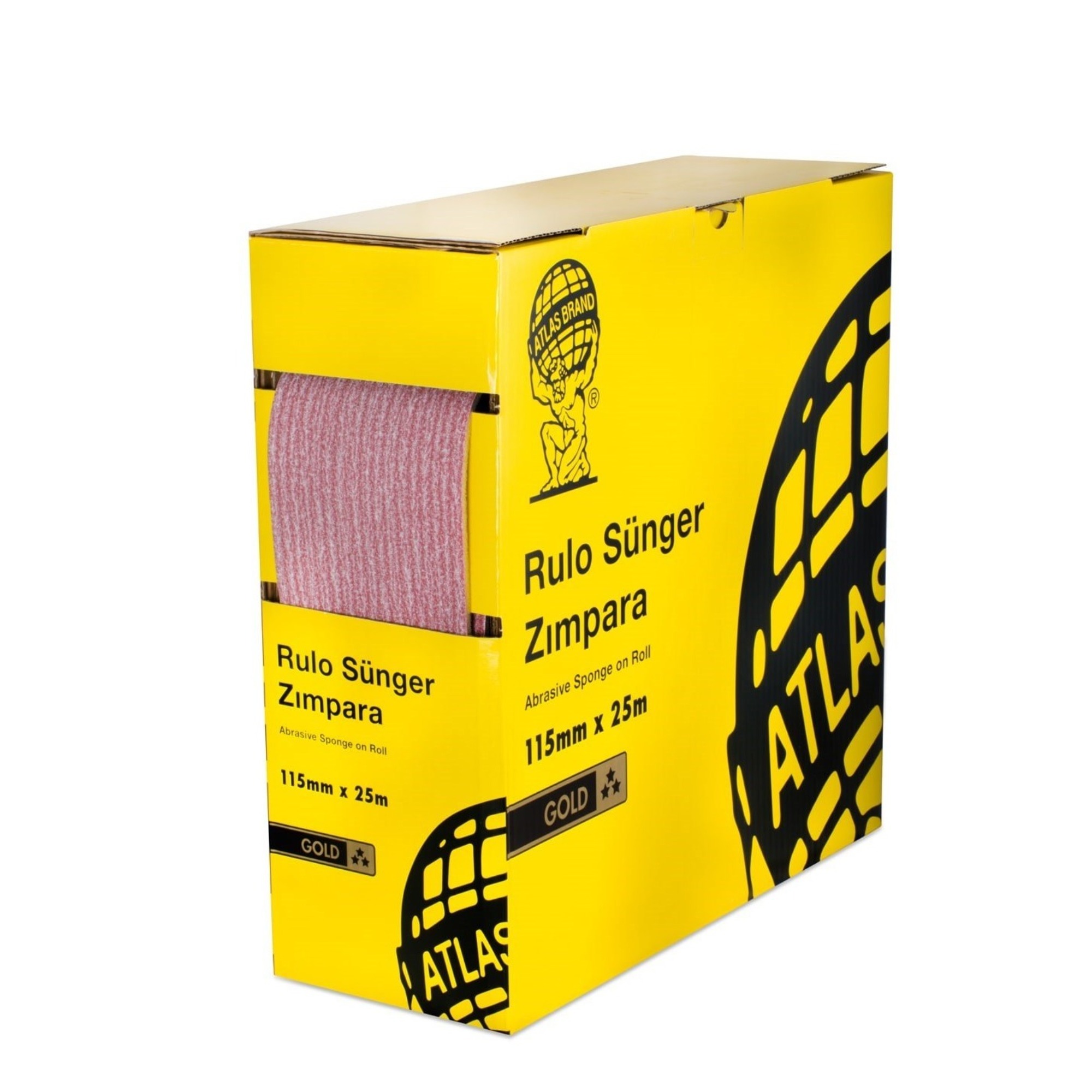 ATLAS RULO SÜNGER ZIMPARA 115/180 KUM (25MT)